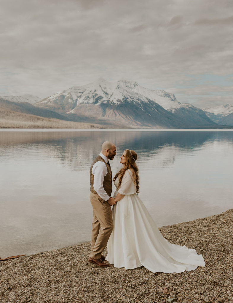 Getting married in Glacier National Park with Haley J Photo All-Inclusive Package - Apgar