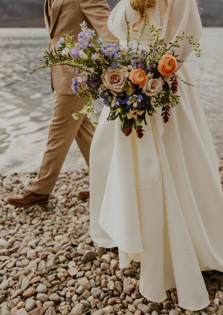 Getting married in Glacier National Park with Haley J Photo All-Inclusive Package - Apgar