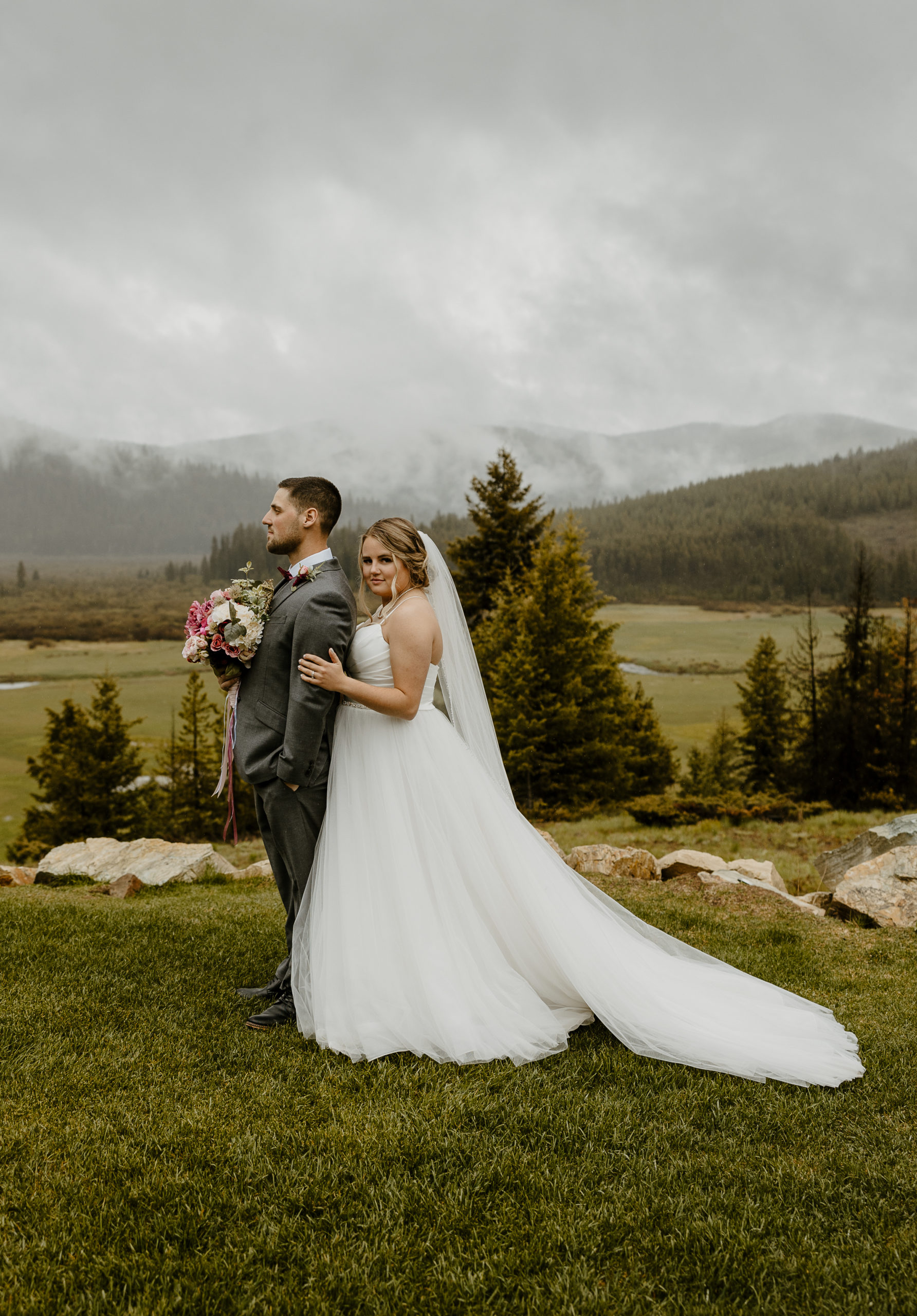 Montana wedding photographers near glacier national park