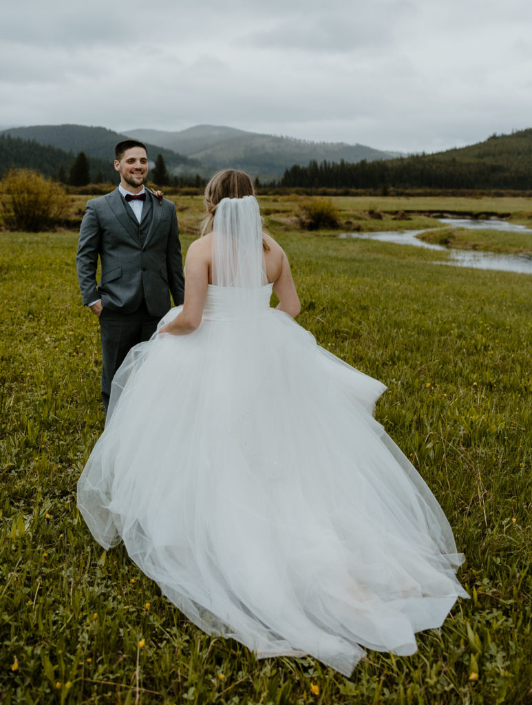 Wedding photography near glacier park