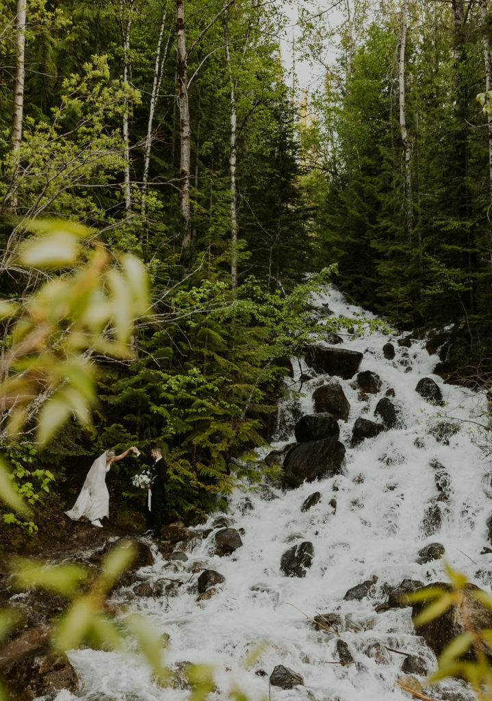 Waterfalls to Elope at in Glacier National Park