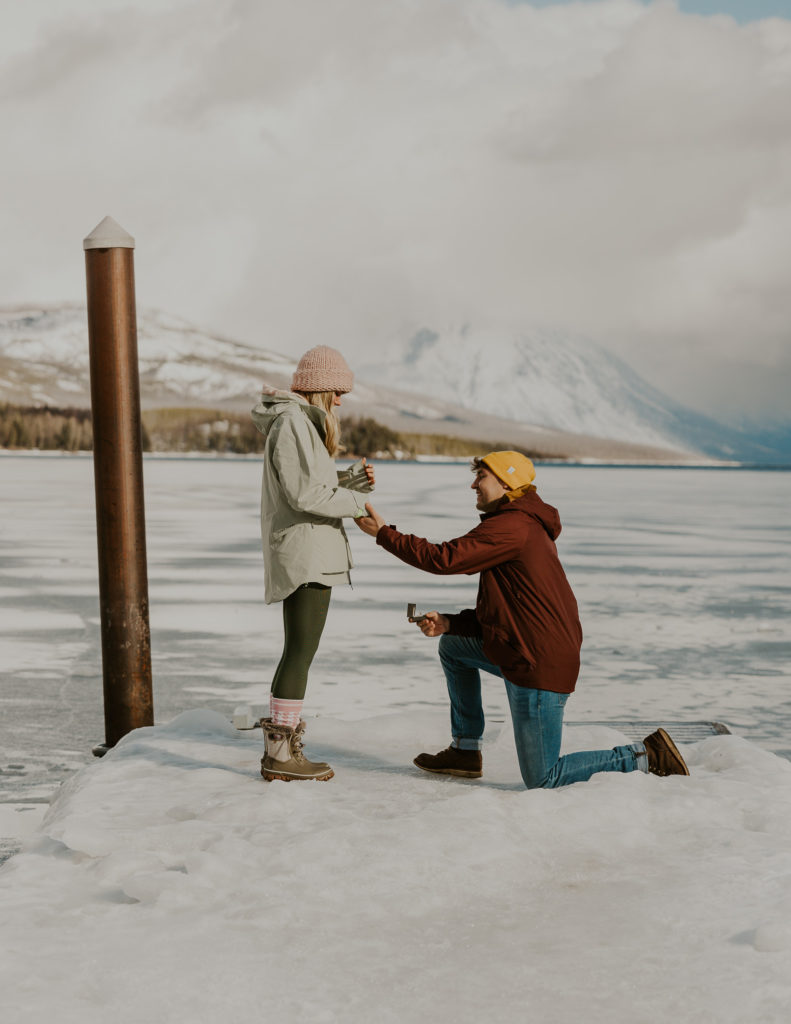 Glacier National Park Surprise Proposal