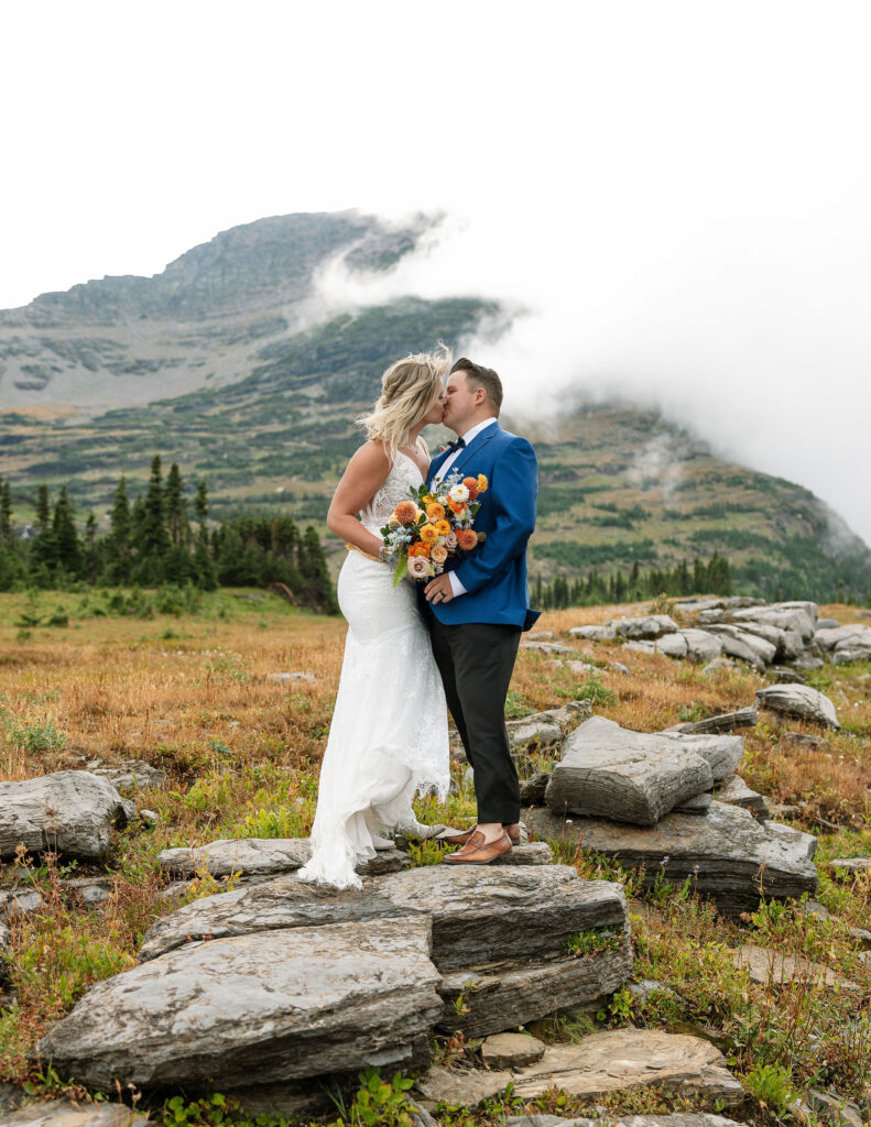 Glacier National Park Day After Wedding Photo Session - Floral by Forage and Floral