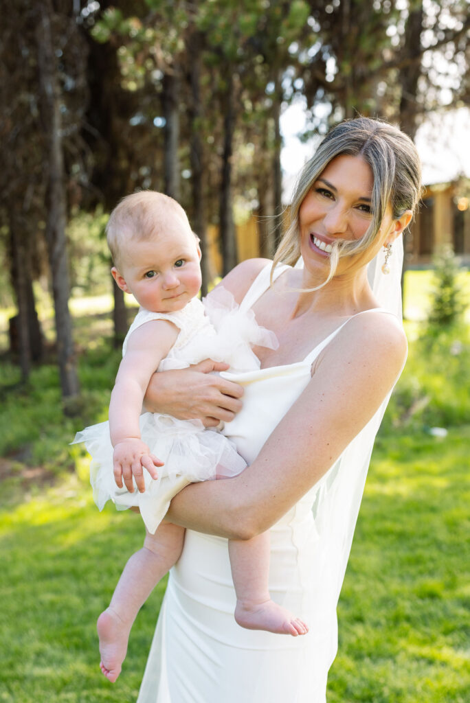 Bride and Daughter