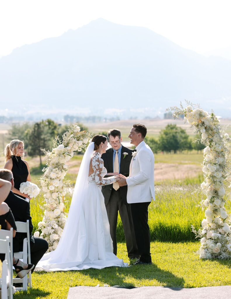 Haley J Photo Summer Wedding - Bride and Groom