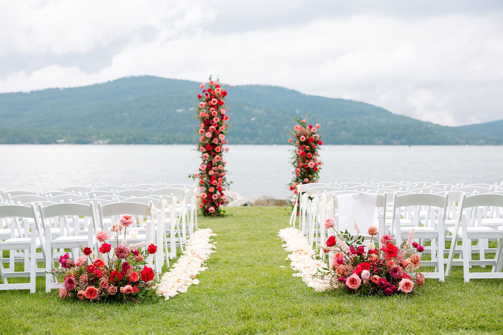Whitefish Montana Wedding by the Lake